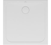 Plato de ducha antideslizante 90 x 90 villeroy et boch lifetime plus cerasoft cerámica blanca