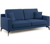 Prestige sofá moderno en microfibra desmontable 166 cm azul
