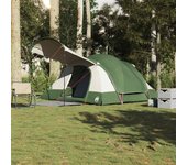 Tienda de campaña familiar túnel 8 personas impermeable verde v7870 unico / verde