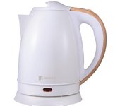 Bergner hervidor eléctrico naturally 1500-1800w 1,7 l en blanco