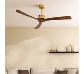 Wind large dc - función verano/invierno - ventilador de techo 40w silencioso xl ø152 cm sin luz sin wifi