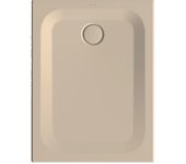 Plato de ducha rectangular betteultra 1000x750x25mm, 1650-424, color: arena mate