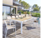 Hespéride - mesa de jardín extensible paradize - acacia 12 plazas