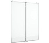 Pizarra magnética plegable aluminio 80x100x1,7 cm v2501 80 x 100 x 1.7 cm / multicolor