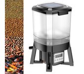 Cff-206 alimentador automático para peces de estanque, batería solar, programable, 1-6 tomas/día