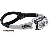 Linterna led para la cabeza petzl swift rl negro