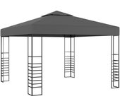 Maison exclusive - carpa cenador de jardín gris antracita 3x3 m