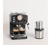 Create - pack thera retro cafetera express + mill pro molinillo de café y especias