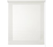 Estores screen translucido y aislamiento térmico estor estor enrollable con tejido técnico blanco 140 x 180 cm