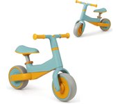Bicicleta de equilibrio para bebé con asiento ajustable en altura, dirección limitada, correa sin pedal con 2 ruedas eva, para niños de 18-48 meses