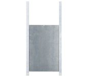 Puerta corredera para gallinero - kerbl - aluminio - 22 x 33 cm - talla s