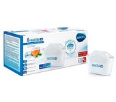 Brita maxtra + pack 6 cartuchos de filtro de agua, compatible con jarras filtrantes brita que reducen la cal, el cloro y otras sustancias, color