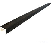Viga imitación madera 14,5cm de ancho x 8cm de alto x 4m de largo color ébano decorativa de poliuretano vu4003-e