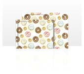 Don hierro - set de 2 bandejas de servir, 42 x 29 cm y 48 x 37 cm, aptas para lavavajillas.-