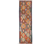 Kilim afgano | 311 x 77 cm