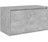 Banco de entrada banco 80 x 40 x 45 cm aglomerado gris hormigón 02_0010863