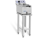 Freidora eléctrica profesional para restaurantes 1 x 17 litros con soporte 14_0001779