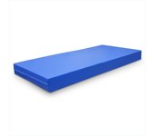 Colchón geriátrico 135 x 190 cm viscoelástico - funda sanitaria ignífuga - altura 15 cm