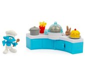 Cocina del chef pitufo con el personaje de los pitufos puf18100