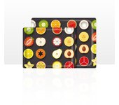 Don hierro - set de 2 bandejas de servir, 42 x 29 cm y 48 x 37 cm, aptas para lavavajillas.-