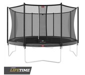 Cama elástica berg favorit 330 + red comfort gris