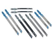 Juego de 10 hojas de sierra de calar dewalt xpc para madera/metal - dt2294
