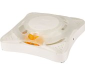 Flamingo rodillo para gatos orbit blanco 26x26x8 cm