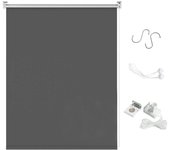 Toldo vertical 180 x 140 cm , toldo vertical resistente a los rayos uv, protección contra el viento y pantalla de privacidad, antracita