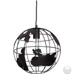 Lámpara de pared lámpara de pie decoración de diseño con suspensión pantalla de bola de globo negra 13_0001352