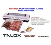 Talox envasadora al vacio modelo ebro inox qf-vs661ja