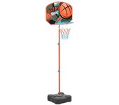 Juego de canasta de baloncesto portátil ajustable 109-141 cm unico / multicolor