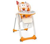 Trona chicco polly 2 4 ruedas pollo elegante