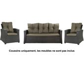 Cojines para sofá, cojines para banco, cojines para mobiliario exterior de jardín, cojines para columpio, cojines para silla, verde