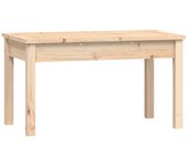 Banco de jardín muebles de exterior para terraza terraza 80 x 44 x 45 cm madera maciza de pino 02_0011333