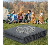 300*500cm hdpe azul-gris carpa,alfombra de exterior,alfombra de jardín