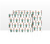 Don hierro - set de 2 bandejas de servir, 42 x 29 cm y 48 x 37 cm, aptas para lavavajillas.-