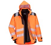 Chaqueta de trabajo de a.v 3 en 1 antimanchas resistente al agua portwest pw365