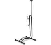 Soporte de suelo vertical para bicicletas, 3 funciones para colgar, ajuste horizontal y vertical, portabicicletas de 20 a 27,5 pulgadas