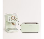 Create - pack toast retro tostadora + thera retro cafetera express acabado mate