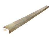 Viga imitación madera 14.5cm de ancho x 8cm de alto x 3m de largo color miel decorativa de poliuretano vu0009-m