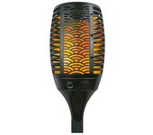 Farol antorcha solar led modelo ondas efecto llama de fuego