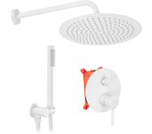 Juego de ducha oculto rea lungo + box white 36x16x36cm