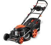 Cortacésped autónomo de arranque eléctrico, velocidad ajustable, 196 cm³, 53 cm - fuxtec fx-rm5396espro - 6 cv, 70 l.