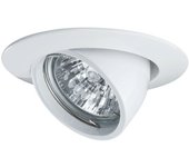 Premium spot encastré rond 99mm 45° gu5,3 max. 50w 12v gradable blanc