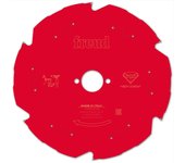 Disco diamantado para sierra circular portátil freud - ø216 2,2/1,6 al30 z6 td 10° - f03fs09846 -fr16f001m