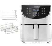Cosori - freidora de aire premium chef edition blanco 5,5 litros