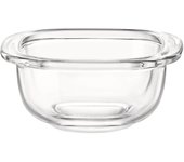 Cocotte gala de cristal transparente, cm9x8, cl12,5