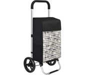 Carro de la compra carro de la compra cochecito de mercado capacidad 40 litros con almacenamiento ruedas 12_0003373