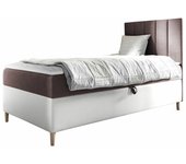 Cama continental baltimore 170, continental, individuales, púrpura, 80x200, tapiz, cuero ecológico, somieres, 82x208x115cm