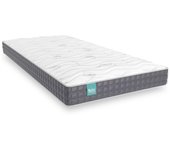 Nalui colchón viscoelástico 135x190 cm mulhacén blanco aloe vera | altura:±15/16cm | transpirable | f. medio-alta reversible | hecho en españa